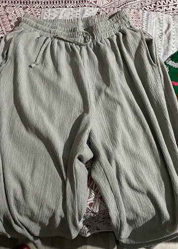 Trendyol & Milla Rahat Ve Sik Gri Keten Pantolon
