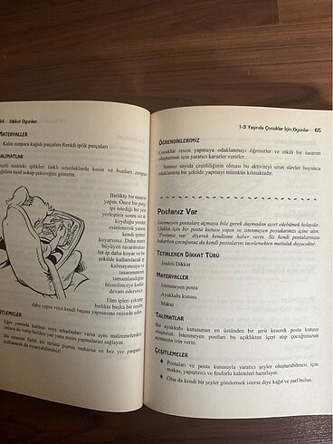 Beden Renk 0-12 yaş dikkat oyunları