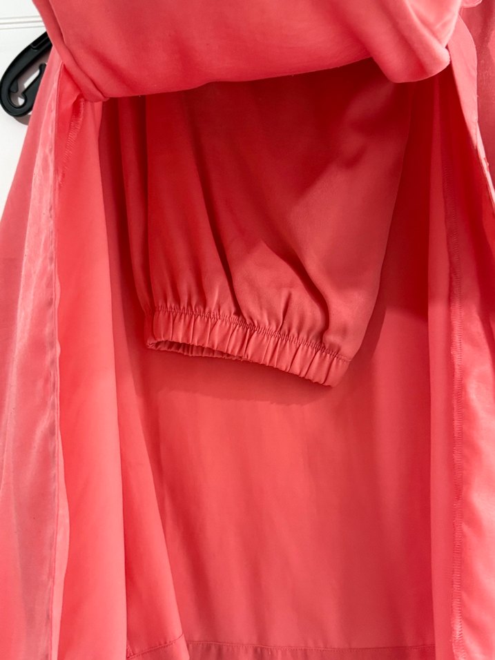 Pembe Uzun Kesim pijama takımı - Görsel 2