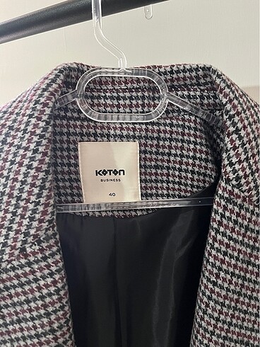 40 Beden siyah Renk Koton blazer ceket