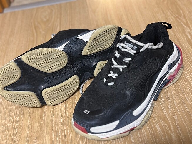 41 Beden siyah Renk Balenciaga Ayyakabi