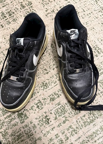 Nike Siyah Nike Air Force 1 Street Wear Spor Ayakkabi