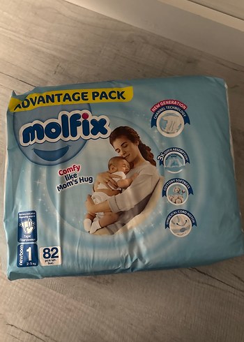 Molfix Avantaj Paketi Bebek Bezi 82'li