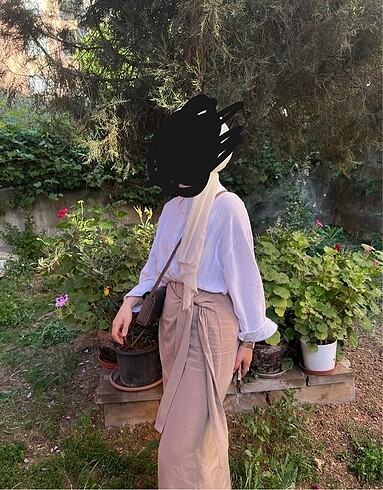 Midi boy Bej etek
