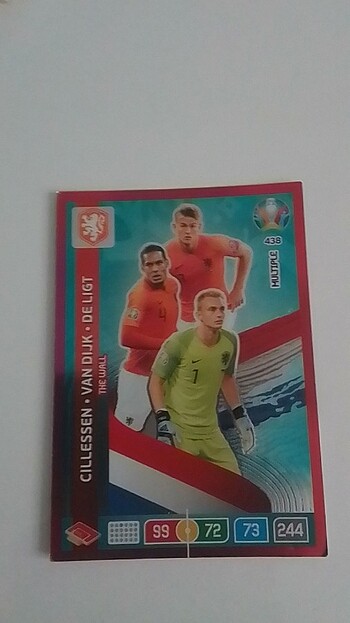 Orjinal euro 2020 hollanda kartıdır