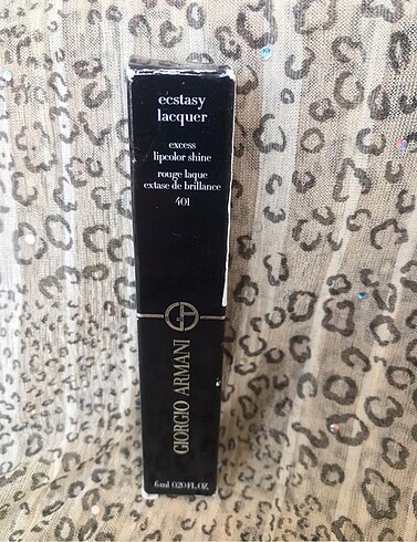 Giorgio Armani Giorgio Armani Ecstasy Lacquer 401 red chrome lip gloss
