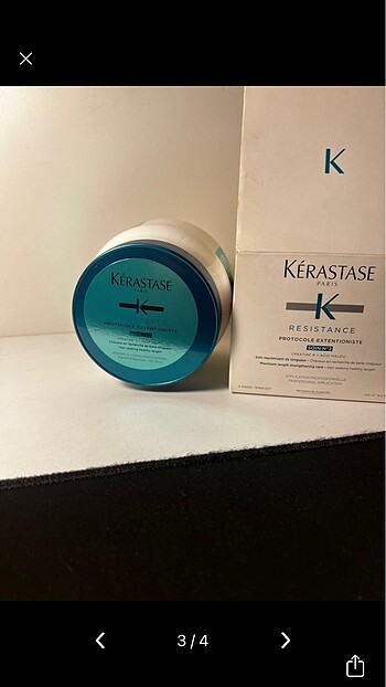 Beden Kerastase resistance protocole extentioniste soin no2 maske 500m
