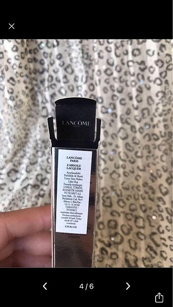 Beden Renk Lancome L?absolu Lacquer 188 only you rengi lipgloss