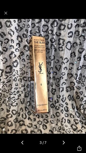 Beden YSL rouge pur couture the slim 9 red anigma rengi