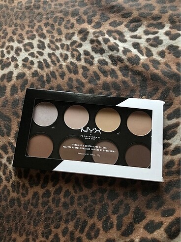 Nyx highlighter ve kontür paleti