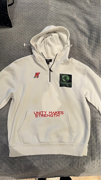 Mavi erkek sweatshirt