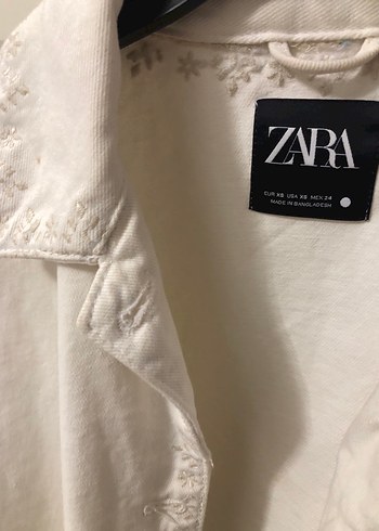Zara Zara krem renk ceket