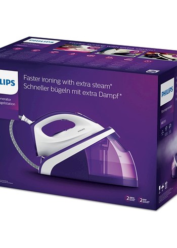 Philips Mor Buhar Kazanlı Ütü