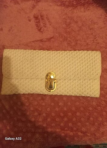 Beyaz abiye cantasi  - Görsel 2