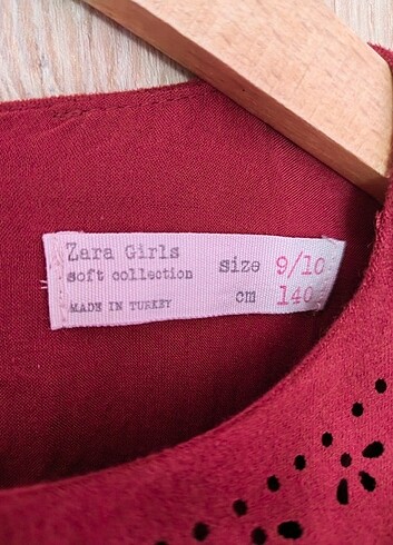 Zara çocuk elbise