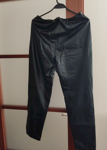 Batik deri gorunumlu pantolon/tayt - Görsel 5