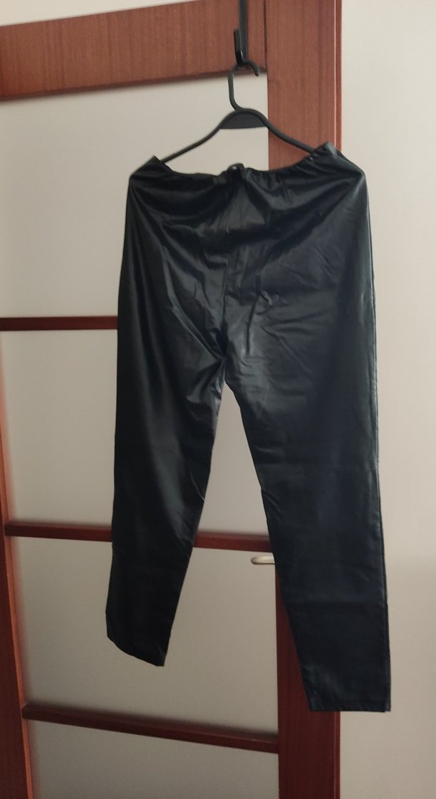 Batik deri gorunumlu pantolon/tayt - Görsel 5