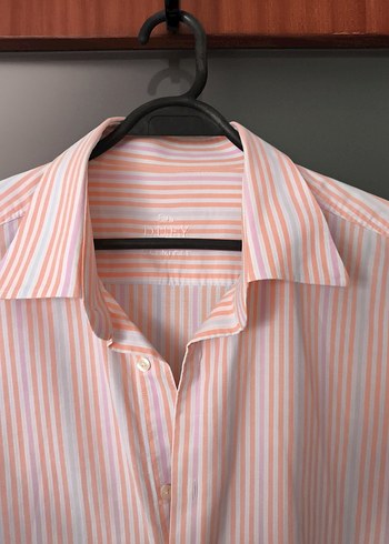 Dufy Kısa Kollu Erkek Gömlek - Görsel 2