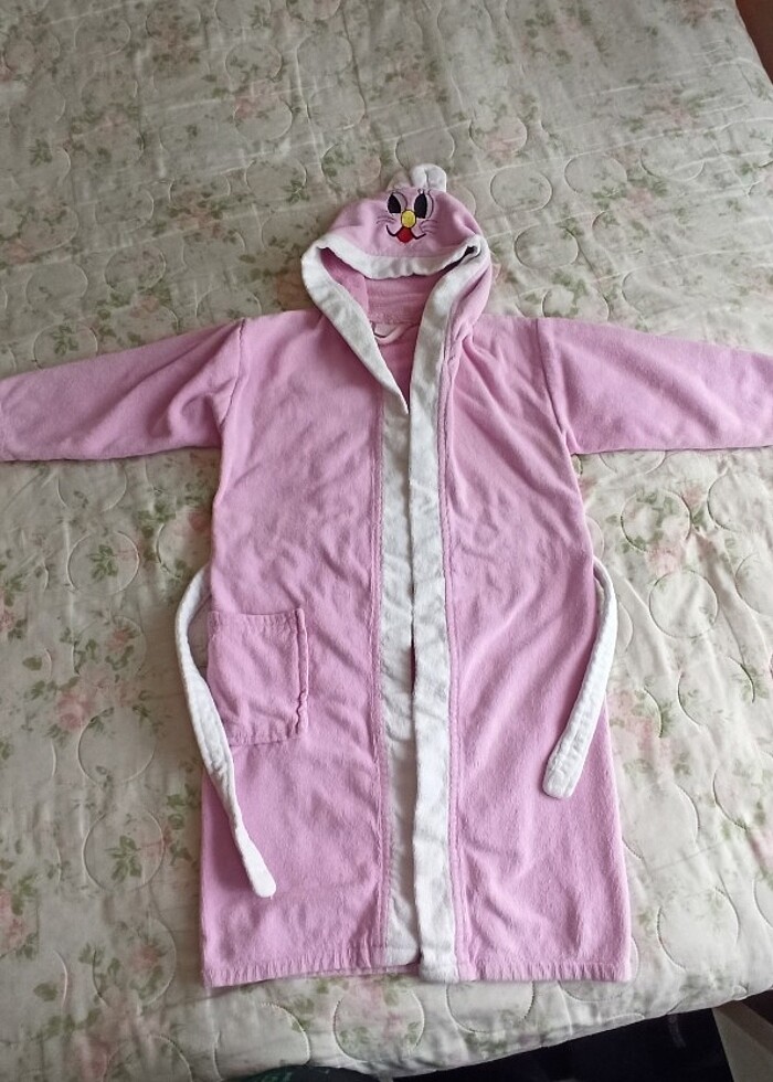 Kız çocuk bornoz  - Görsel 2