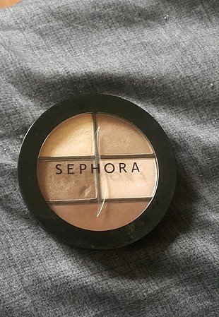 Sephora kahve tonlu far paleti