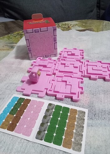  Pinksheep Minecraft figur oyuncak 