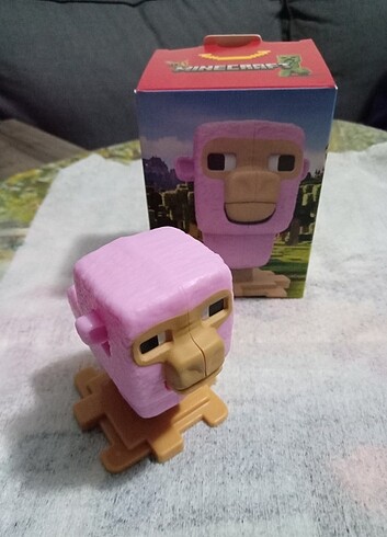 Minecraft pembe koyun sifir kutusunda