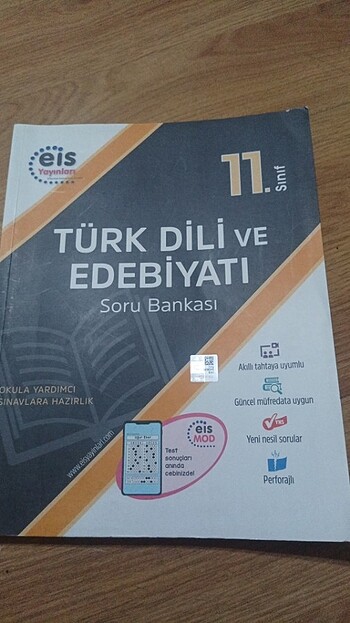 11. Sınıf edebiyat test kitabı