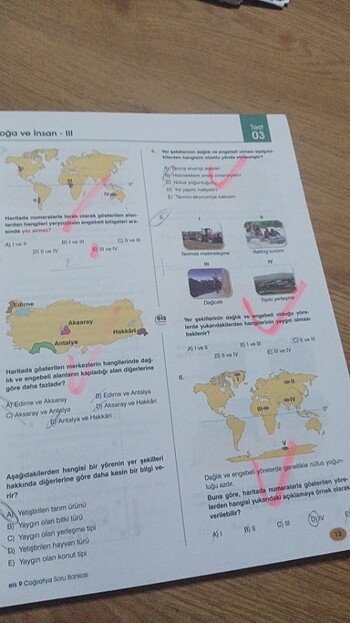  Beden 9.sınıf coğrafya test kitabı 