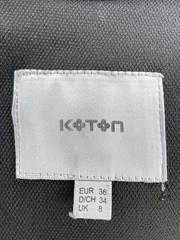 36 Beden siyah Renk Koton Yelek %70 İndirimli.