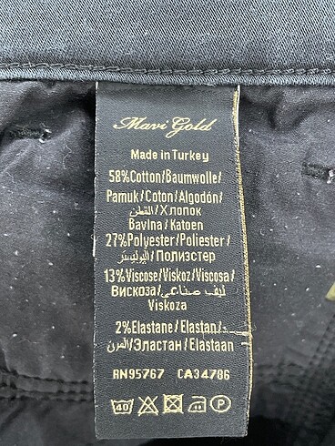28 Beden siyah Renk Mavi Jeans Jean / Kot %70 İndirimli.