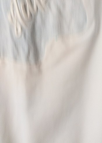 Diğer Soul marka tunik beyaz Gri Denim Detaylı Kadın Sweatshirt