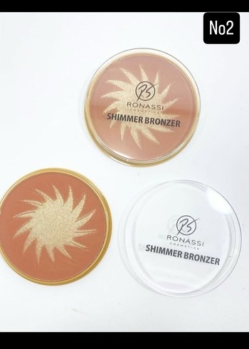 Ronassi Shimmer Bronzer No1 Parlatıcı Allık - Görsel 2