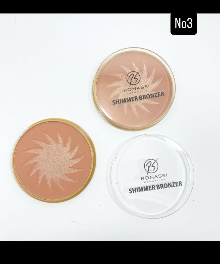 Ronassi Shimmer Bronzer No1 Parlatıcı Allık - Görsel 3