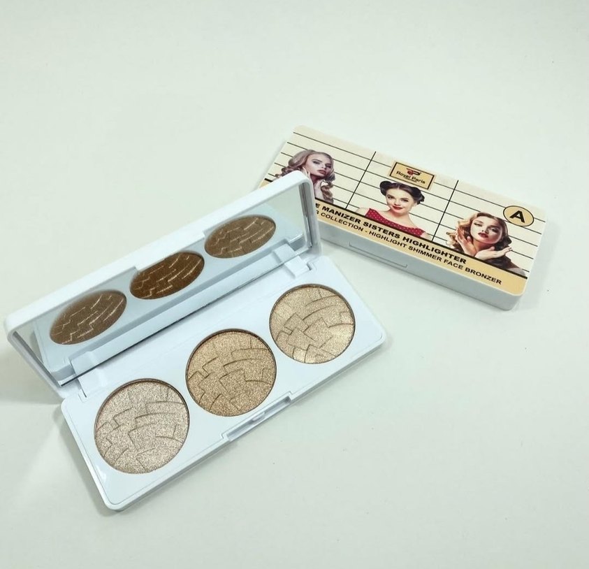 Bej Işıltılı Aydınlatıcı Paleti - Görsel 2