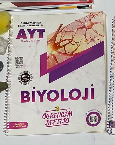 Ayt biyoloji öğrencim defteri ders notu