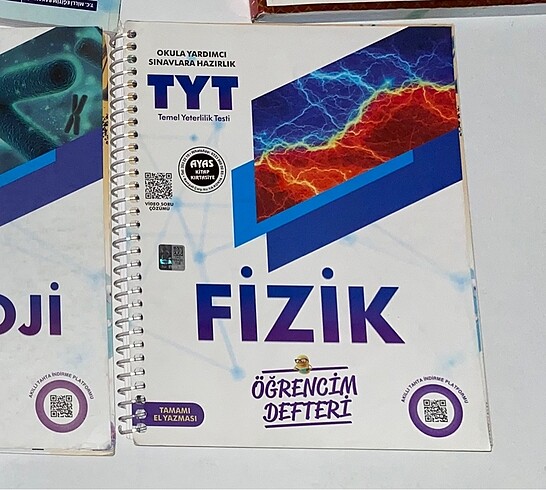 Öğrencim defteri tyt fizik ders notu