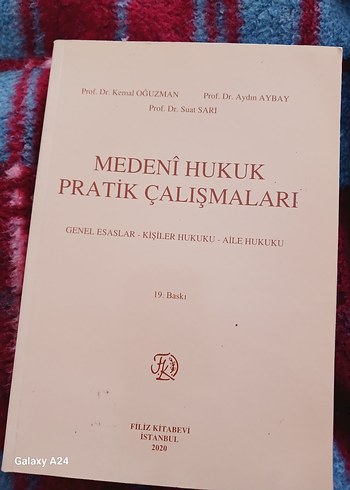 Medenî Hukuk Pratik Çalışmaları Kitabı