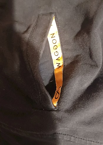 Fermuarlı Siyah Erkek Polar Sweatshirt - Görsel 2