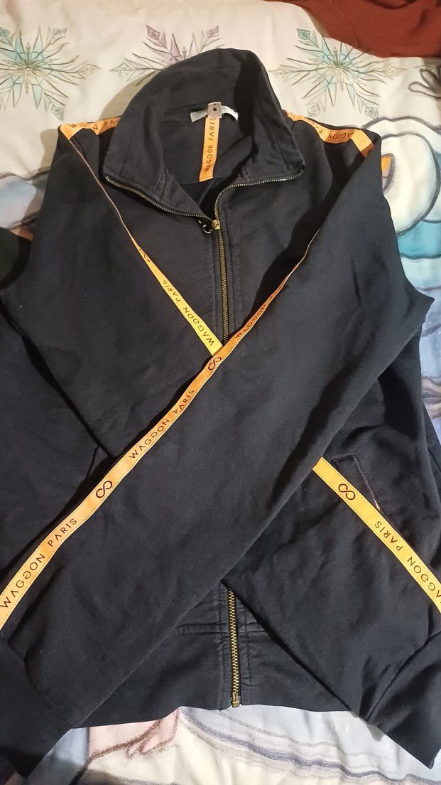 Fermuarlı Siyah Erkek Polar Sweatshirt - Görsel 4