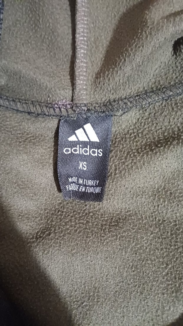 Erkek Çocuk Adidas Fermuarlı Kapüşonlu Ceket - Görsel 4