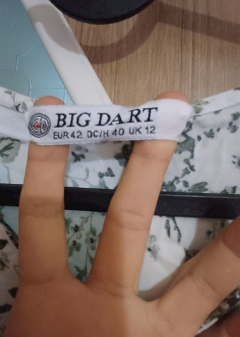 Pamuklu V Yaka Bohem Midi Elbise - Görsel 2