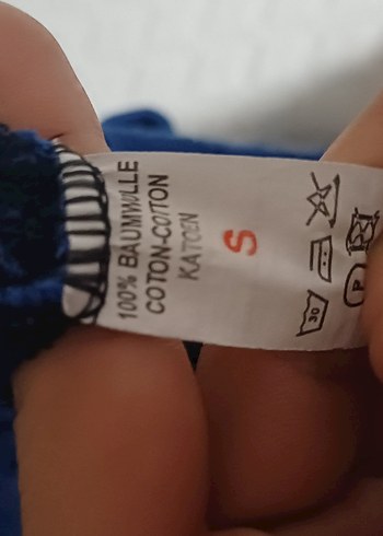 Mavi Fermuarlı Baskılı Kadın Eşofman Altı - Görsel 3