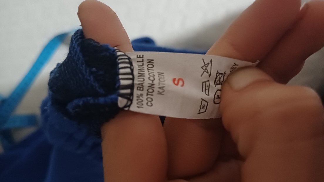 Mavi Fermuarlı Baskılı Kadın Eşofman Altı - Görsel 3