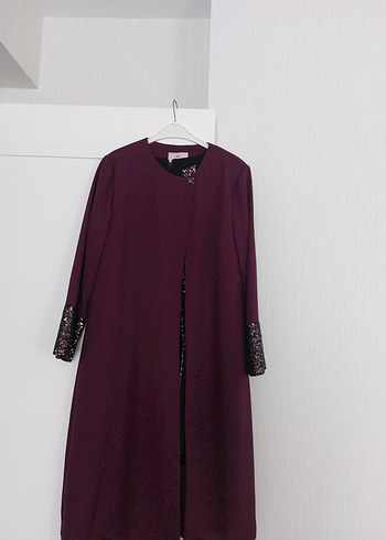 Bordo Uzun Tunik