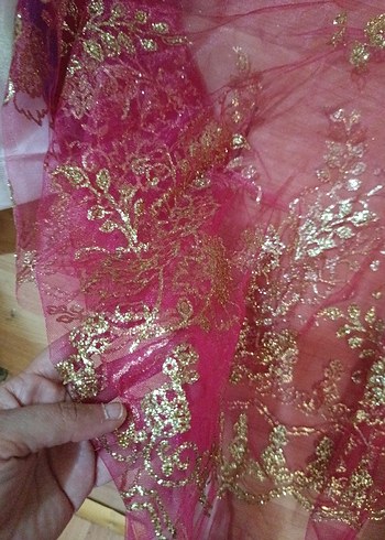 Boncuklu Altın Renkli Saç Aksesuarı - Görsel 3