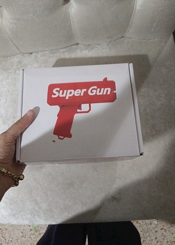 Renkli Kırmızı Süper Oyuncak Tabanca - Görsel 6