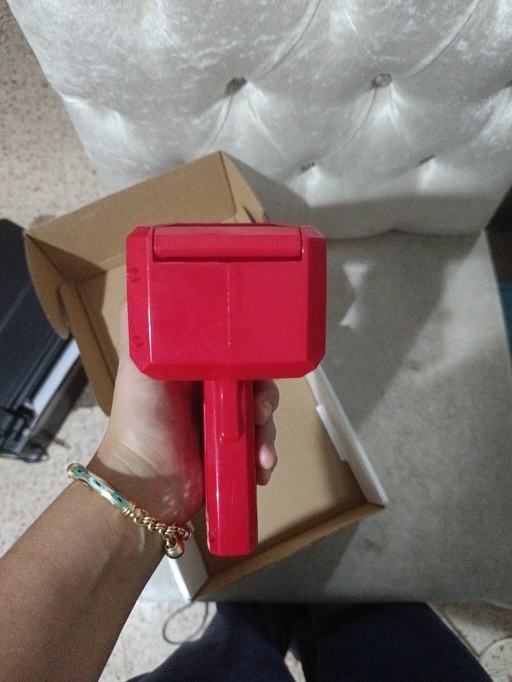 Renkli Kırmızı Süper Oyuncak Tabanca - Görsel 2