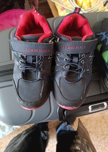 Kızıl lacivert Velcro Biker Erkek Botu - Görsel 2