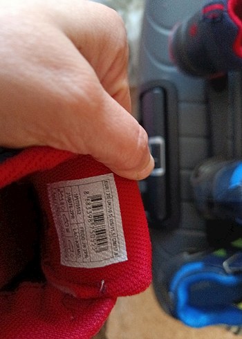 Kızıl lacivert Velcro Biker Erkek Botu - Görsel 6