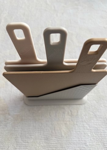 MOI Coffy Serisi Standlı Kesme Tahtası Seti - Görsel 5